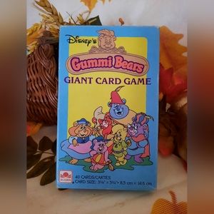 Vintage Gummi bears card game set